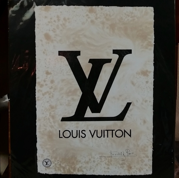 LV Louis Vuitton Ltd. Ed. Print By Fairchild Paris